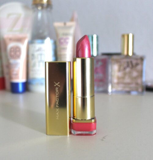 A photo of Max Factor lipstick in the shade English Rose