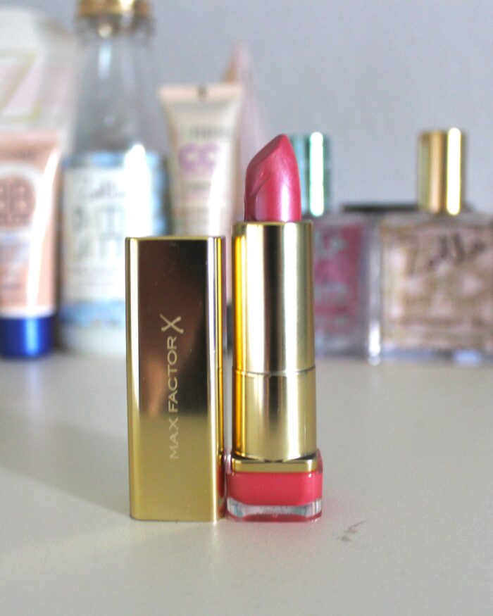 A photo of Max Factor lipstick in the shade English Rose