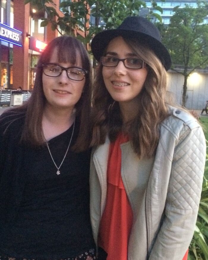 A photo of Holly and I