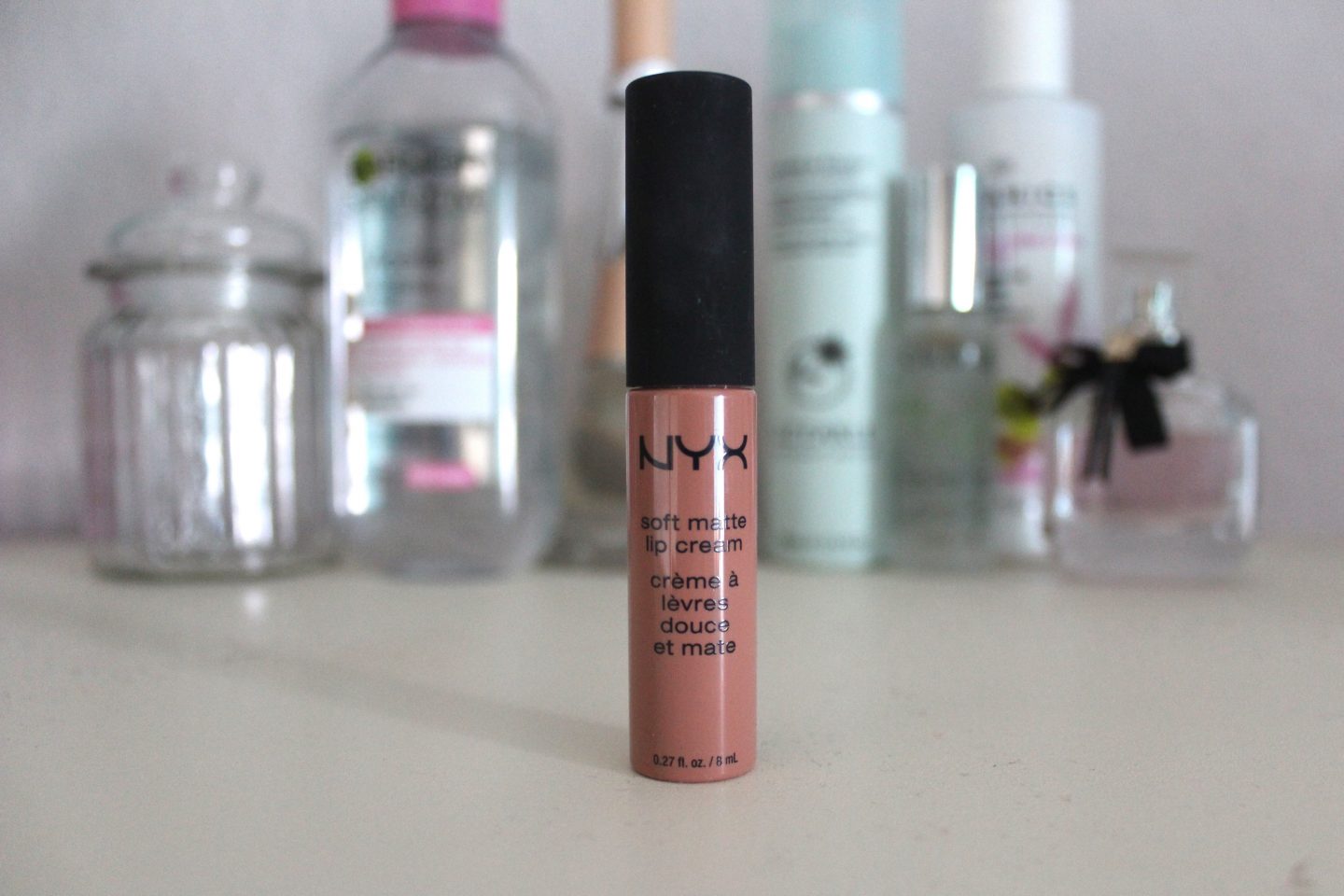 A photo of the NYX soft matte lip cream