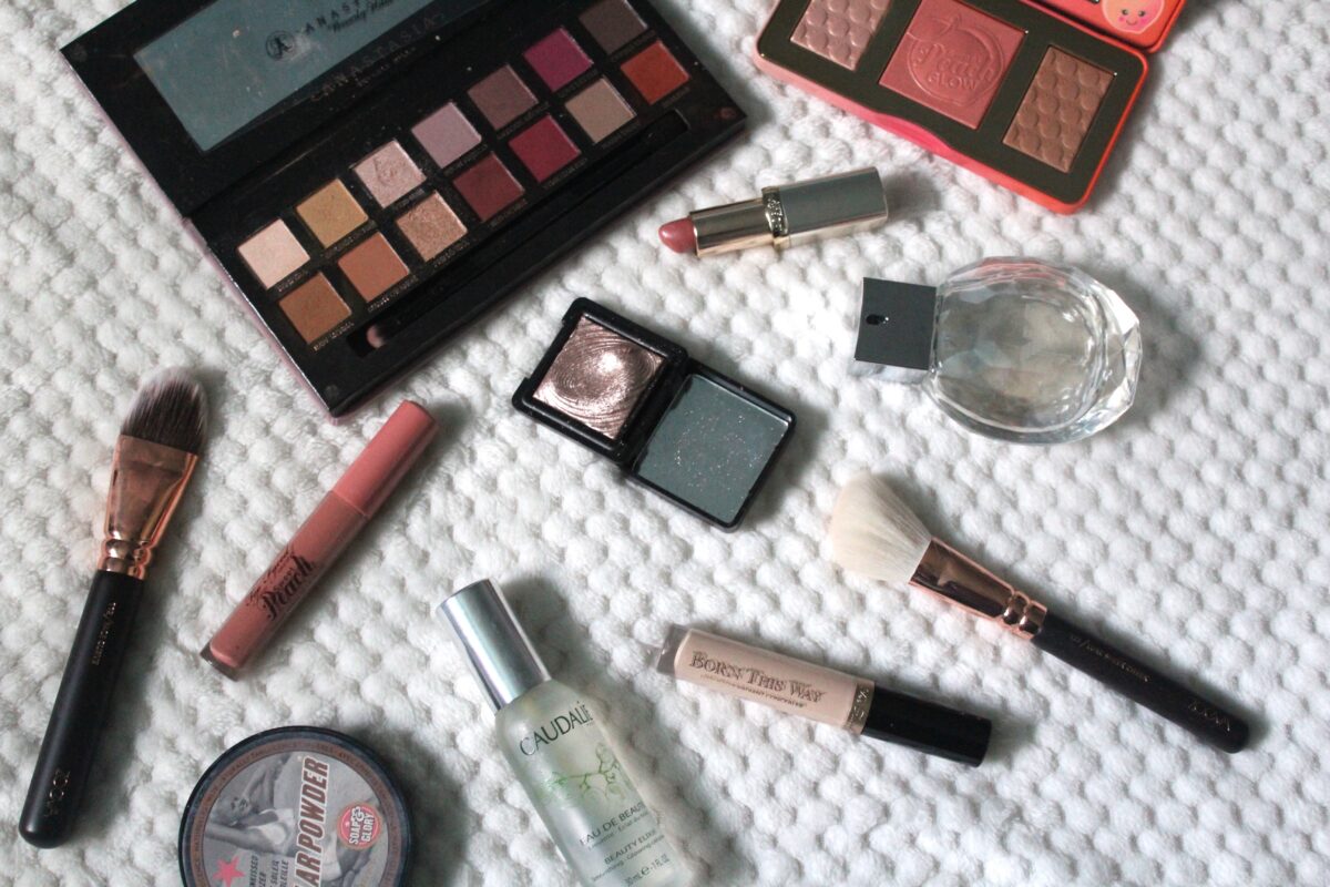 A photo of some of my favourite beauty products